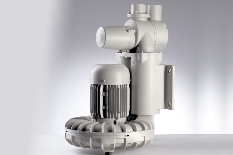 Compressors for Pneumatic Tube Systems