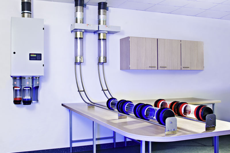 Pneumatic Tube Laboratory Station