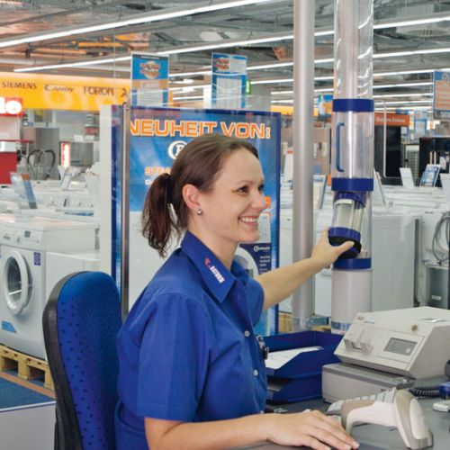 Cash Transport with Pneumatic Tube Systems Cash Transport with Pneumatic Tube Systems