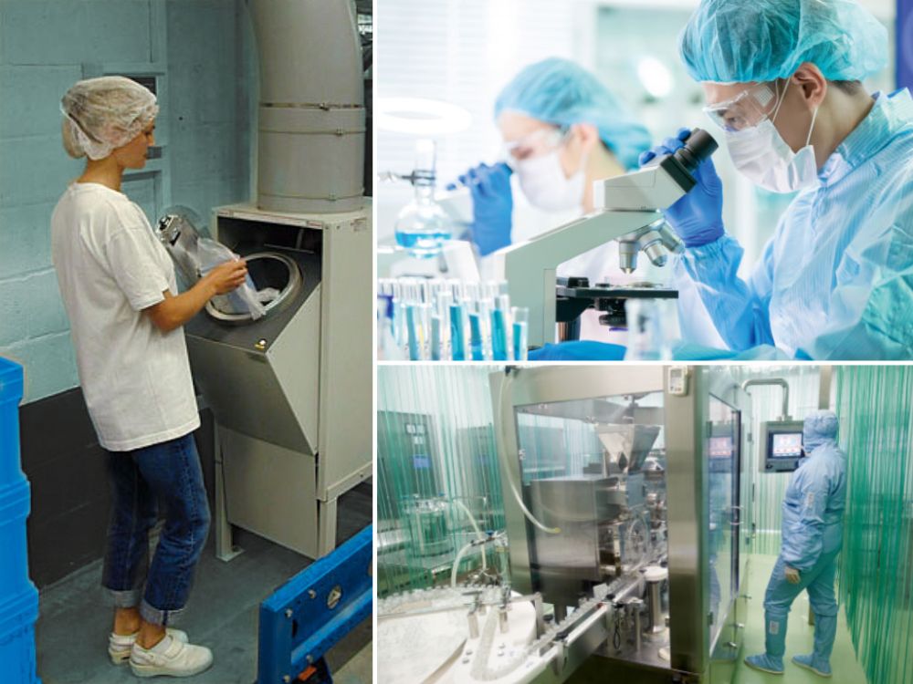 Material and sample transport in the clean room Material and sample transport in the clean room