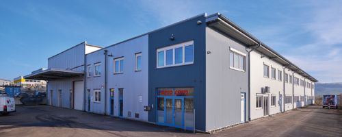 Neues Produktionsgebäude für mechanische Fertigung Neues Produktionsgebäude für mechanische Fertigung