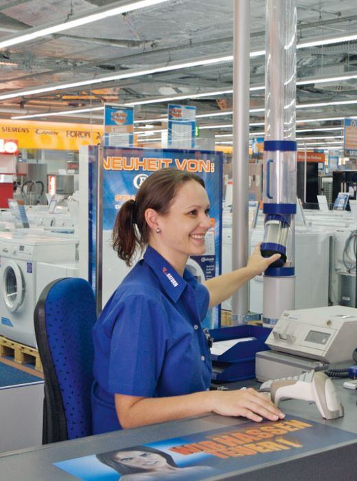 Handling Cash with Pneumatic Tube Systems Handling Cash with Pneumatic Tube Systems